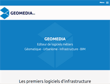 Tablet Screenshot of geo-media.com